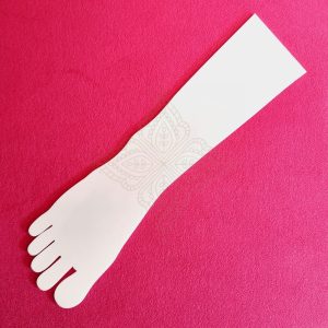 Foot Template - White & Transparent
